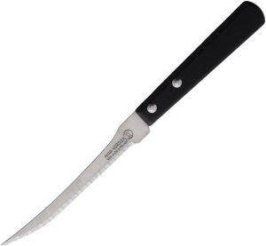 Andre Verdier Tomato Knife Double Serrated Black Wood