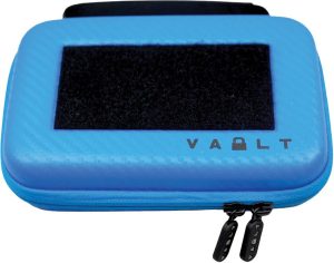 VLT003BLU Vault X004BJE0IP Nano Case Blue Carbon Fiber