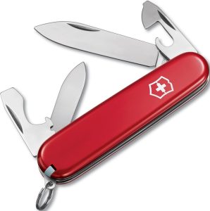Victorinox Red Recruit Multi-Tool - 10-Function Pocket Knife
