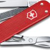 Victorinox Classic SD Alox 2.5" Folding Knife Sweet Berry Red