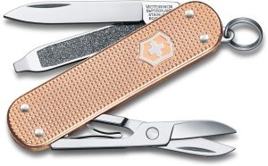 VN06221202G Victorinox Classic SD Alox Fresh Peach Keychain Knife