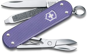 VN06221223G Victorinox Classic SD Alox Electric Lavender Knife
