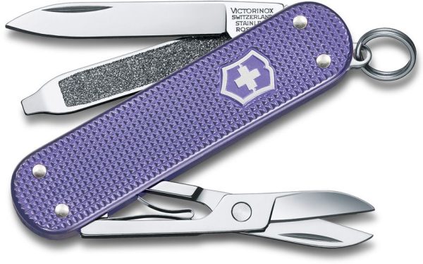 Victorinox Classic SD Alox Electric Lavender Knife