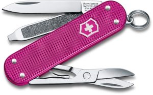 VN06221251G Victorinox Classic SD Alox Flamingo Party Knife
