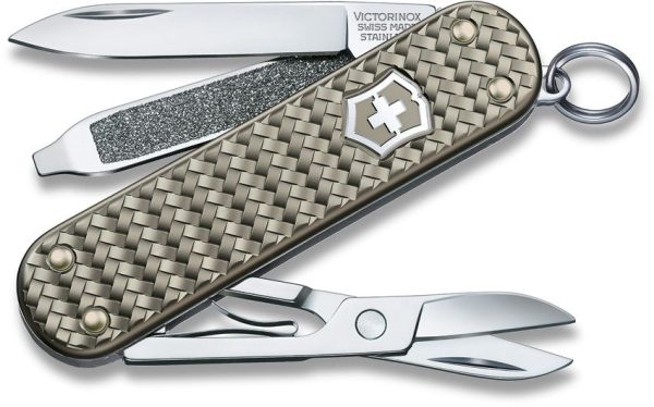 Victorinox Classic Precious Alox Gray Multi-Tool