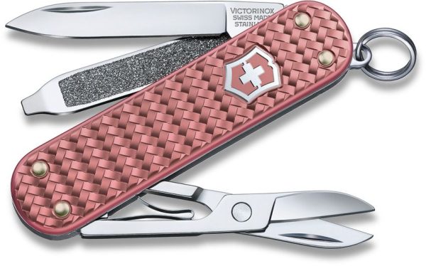 VN06221405G Victorinox Classic Precious Alox Rose Multi-Tool