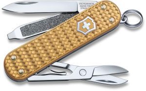 VN06221408G Victorinox Classic Precious Alox Brass Multi-Tool