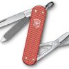 Victorinox Classic LE 2025 Stone Red Alox Folding Knife