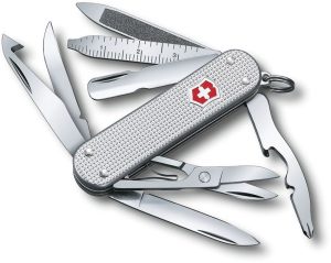 VN0638126 Victorinox Mini Champ Silver Alox Multi-Tool