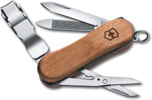 VN0646163 Victorinox Nail Clip Wood 580 Multi-Tool