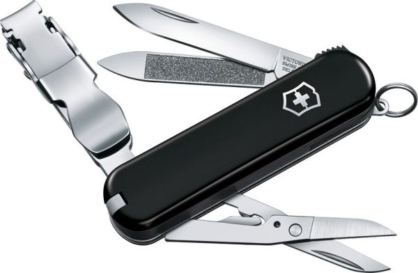 VN064633 Victorinox Nail Clip 580 Black ABS Multi-Tool