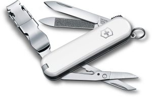 VN064637 Victorinox Nail Clip 580 White ABS Multi-Tool