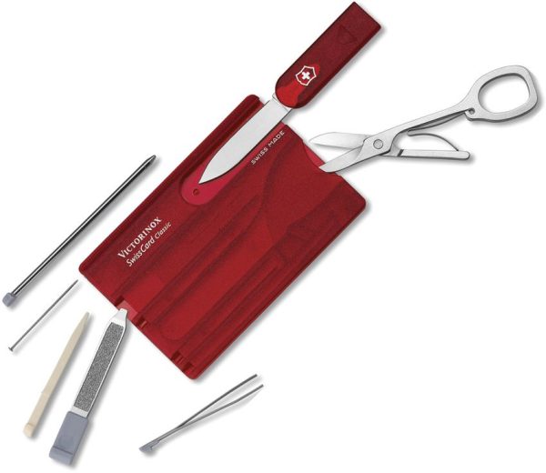 Victorinox Swiss Card Ruby Red Multi-Tool