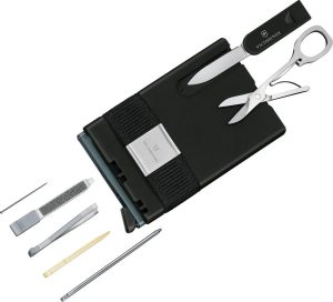 VN0725036 Victorinox Smart Card Wallet Sharp Gray - 6 Tools