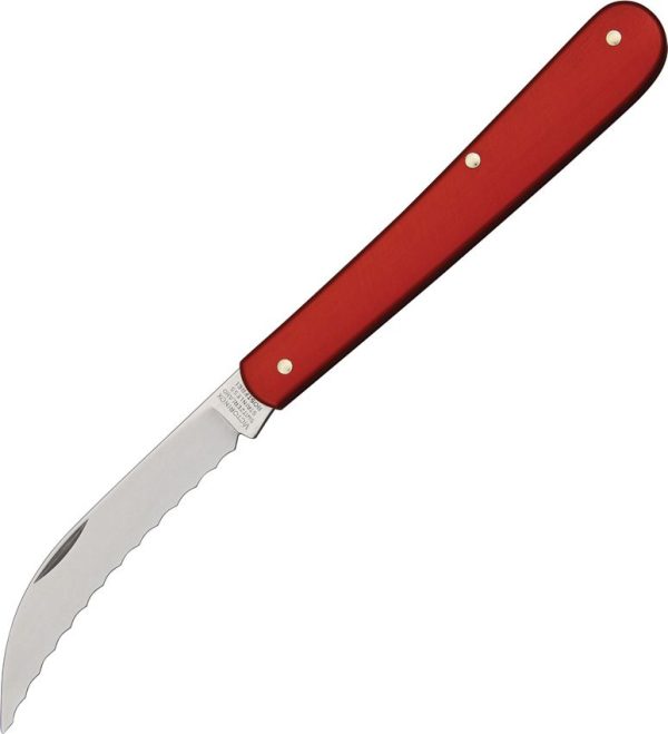VN0783011 Victorinox Bakers Knife 2.5 inches Serrated Red Alox