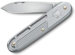 VN0800626 Victorinox Onefold Linerlock 2.63in Silver Alox Knife