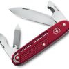 Victorinox Synergy Alox Red Folding Knife 3.63" Closed