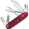 Victorinox Synergy X Alox Red Folding Knife 3.63 Closed
