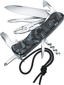 VN08593W942 Victorinox Skipper Navy Camo Multi-Tool - 15 Functions
