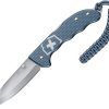 Victorinox Evoke Alox Lockback Folding Knife 3.75" Glacial Blue Limited Edition 2026