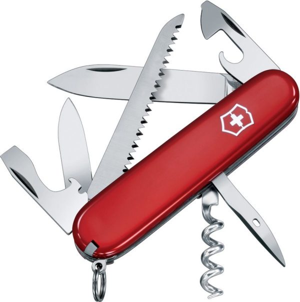 VN13613 Victorinox Camper Red 13-Tool Swiss Army Knife