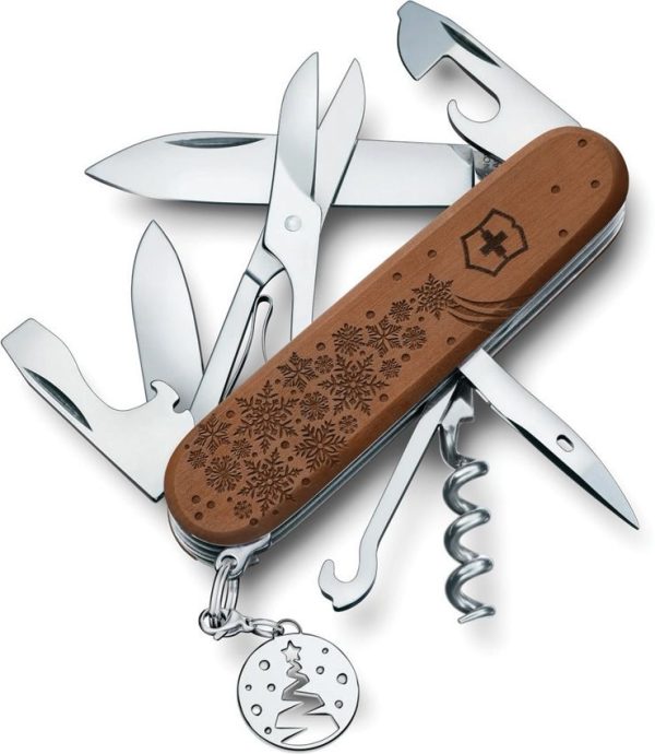 Victorinox Climber Winter Magic Ltd 2025 Wood Handle