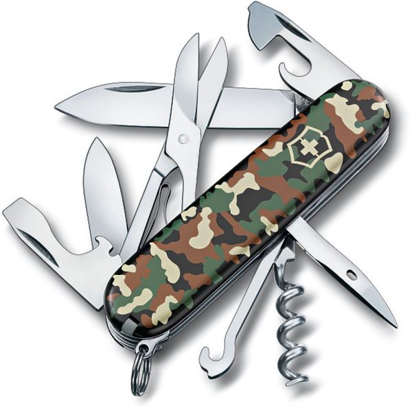 VN1370394 Victorinox Climber Camo 15-Tool Folding Knife