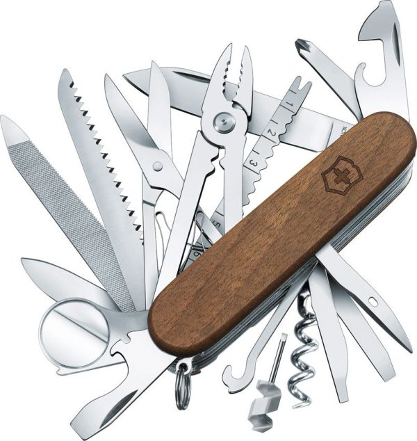 Victorinox Swiss Champ Walnut 3.75 inches