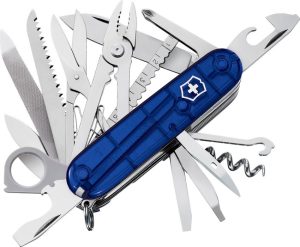 VN16795T2 Victorinox SwissChamp Sapphire Blue Multi-Tool - 33 Functions