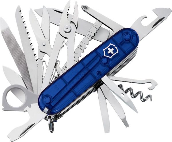 VN16795T2 Victorinox SwissChamp Sapphire Blue Multi-Tool - 33 Functions