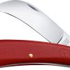 VN19301 Victorinox Pruning Knife Large Blade 3" Curved Stainless Slip Joint Red