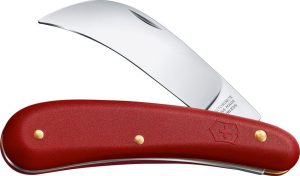 VN19301 Victorinox Pruning Knife Large Blade - Red Handle