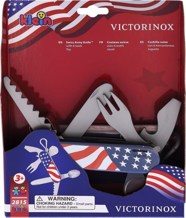 VN2815 Victorinox Toy Swiss Army Knife American Flag Design