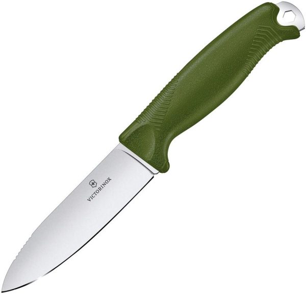 Victorinox Venture Olive Fixed Blade Knife