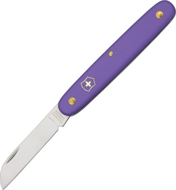 Victorinox Floral Knife Purple Sheepsfoot
