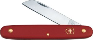 Victorinox Floral Knife Red Sheepsfoot Slip Joint