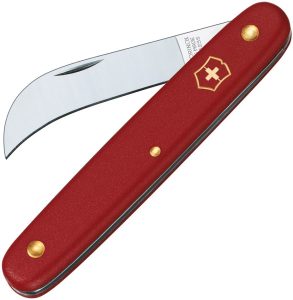 VN39060B1 Victorinox Pruning Knife Red Curved Blade