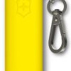 Victorinox Silicone Crown Classic Case Yellow with Attachment Clip