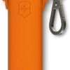 Victorinox Classic Case Headphones Orange Silicone w/ Clip