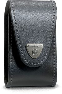 Victorinox SwissChamp XLT Black Leather Pouch