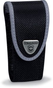 Victorinox Medium Black Leather Belt Pouch