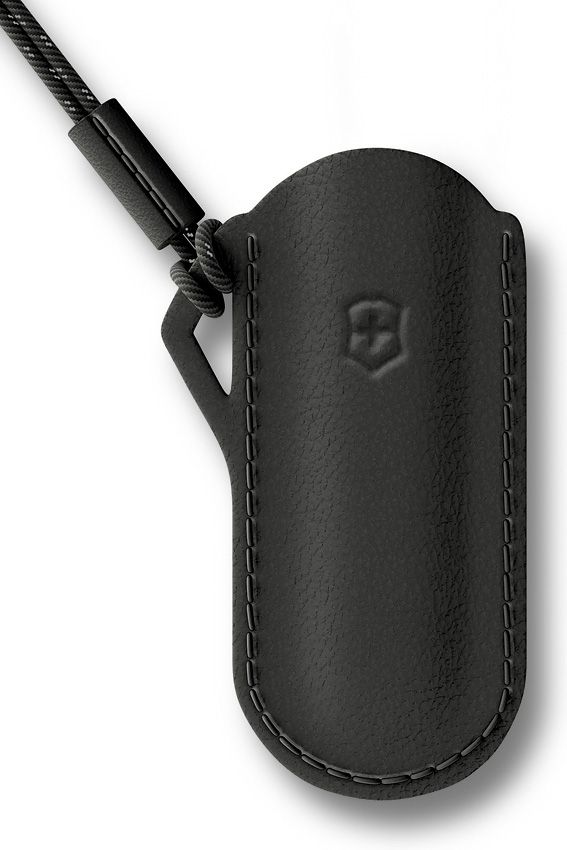Victorinox Classic Leather Pouch Illusion Black
