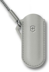 Victorinox Classic Leather Pouch Mystical Gray