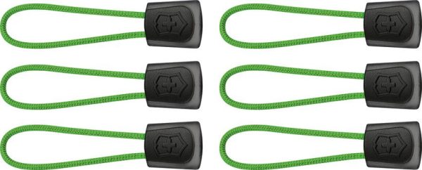 VN418244 Victorinox Lanyard Green Black Nylon Cord - Pack of 6