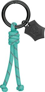 Victorinox Key Ring Turquoise - Iconic Cross Design