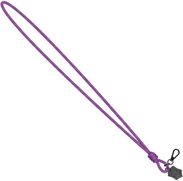 Victorinox Neck Cord Purple - Nylon with Charm