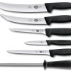 VN5100373 Victorinox Field Dressing Kit 5-Knife Set with Sharpening Steel
