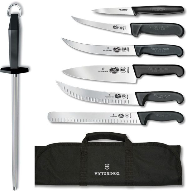 VN5100381X3 Victorinox Eight Piece Ultimate BBQ Set
