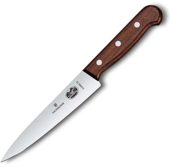 Victorinox Chef's Knife Wood Handle 6 Inch Blade