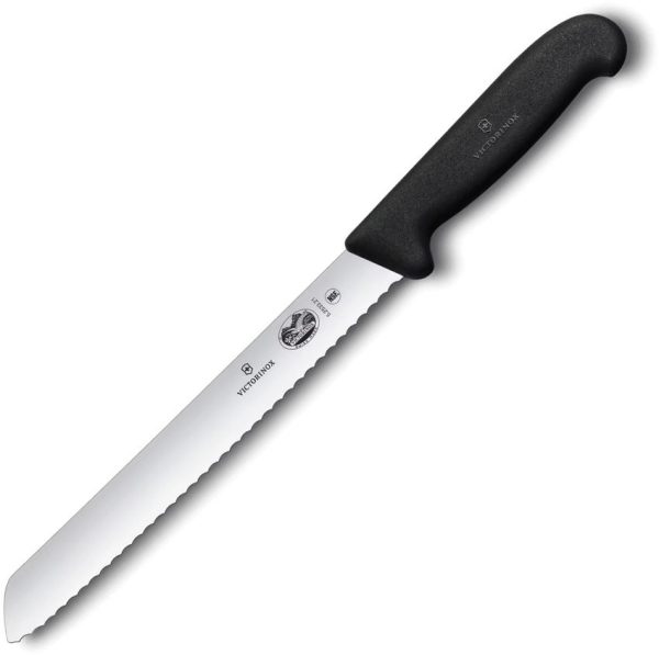 Victorinox Bread Knife 8.5in Serrated Black